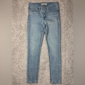 Levi's Jeans Womens 27 Shaping Skinny Filiforme Moulant Stretch Classic Denim